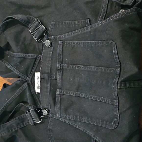 Madewell Denim - Madewell Black Denim Overalls